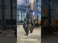 Hydraulic Excavator Metal Iron Scrap Shear Cutting Machine Stainless Steel Bar Shear