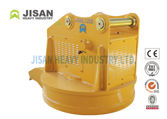 Lift Ripper Hydraulic Excavator Magnet For Crane Auger Drill Attachment