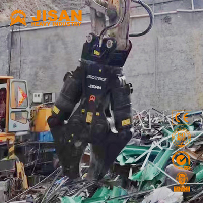 Pc450 Jcb Excavator Demolition Shear For Multifunctional Double Cylinder Cutting