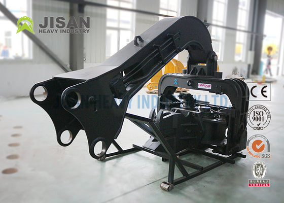 Excavator Vibrating Pile Driver , Ce Sgs 20 Ton Pile Driver Hammer Oem Odm