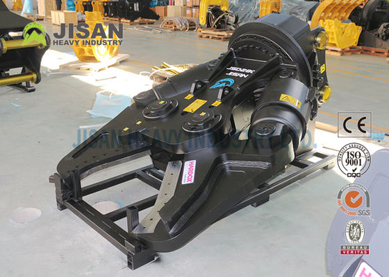 JISAN Excavator Metal Shears With 360 Deg Hydraulic Rotation Motor Strong Power And Long Durability