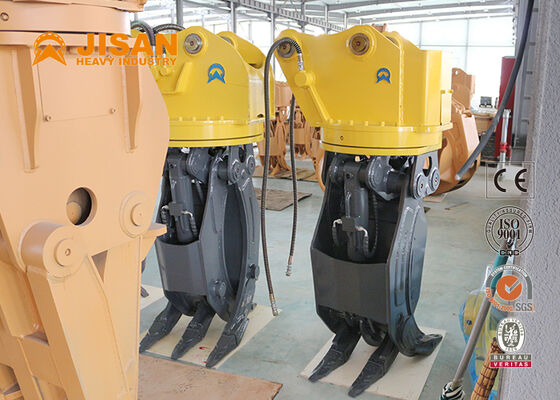 Double Linkage Hydraulic Log Grapple 1500mm Jaw Opening For 20 Ton 320 Excavator