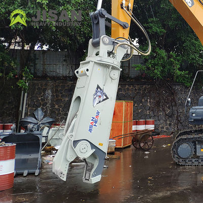 Single Cylinder Hydraulic Rotating Concrete Scrap Shear For Excavator
