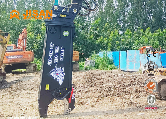 Steel Structure Demolition Ec290b Excavator Hydraulic Shear Ce Oem Odm Service
