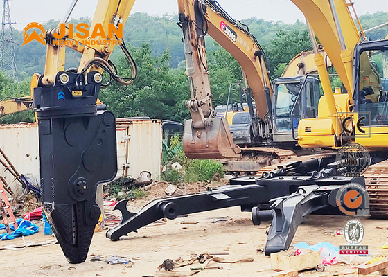 Mechanical Waste Car Hydraulic Demolition Shears For 6-40 Ton Excavator