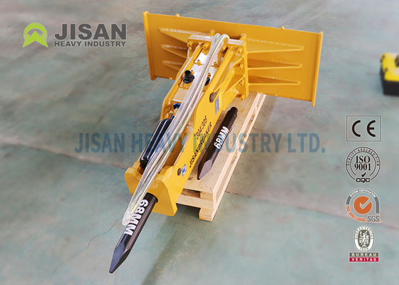 Side Top Silence Type Skid Steer Loader Hydraulic Breaker For Excavator Backhoe