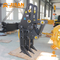 Multipurpose Excavator Grapple Mechanical Steel Grab Q345B NM400