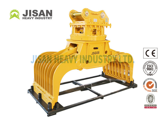 Hydraulic Demolition Grapple , Sorting Grapple For 5ton Excavator Pc50 / Ct60 / Sk50