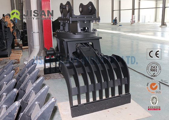 Hydraulic Demolition Grapple , Sorting Grapple For 5ton Excavator Pc50 / Ct60 / Sk50