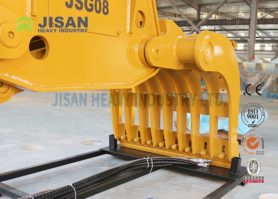 Hydraulic Demolition Grapple , Sorting Grapple For 5ton Excavator Pc50 / Ct60 / Sk50