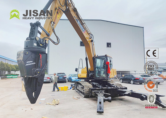 Pc310lc-5 Excavator Demolition Shear , Rotating Scrap Metal Shear Dismantling Machine