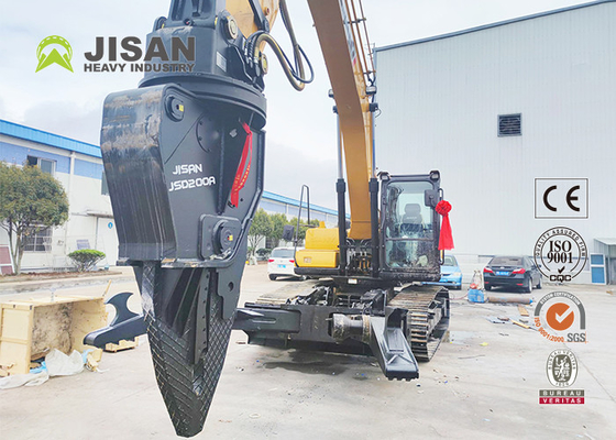 Pc310lc-5 Excavator Demolition Shear , Rotating Scrap Metal Shear Dismantling Machine