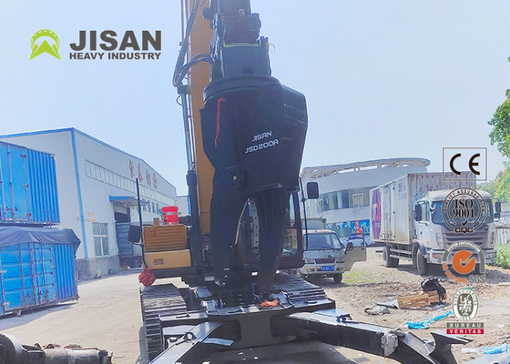 Sk220-3 Jsb Excavator Demolition Shear Fortress Teyun Tycs450rt Hydraulic