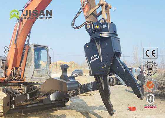 Pc310lc-5 Excavator Demolition Shear , Rotating Scrap Metal Shear Dismantling Machine