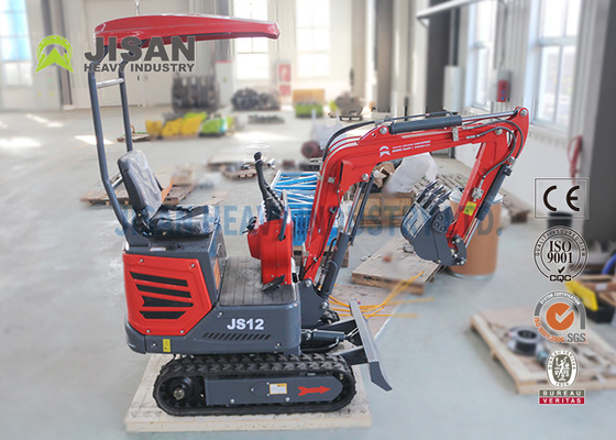 New Pelle 1 Ton Mini Excavators , Zero Tail Micro Mini Excavator