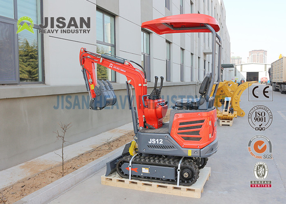 New Pelle 1 Ton Mini Excavators , Zero Tail Micro Mini Excavator