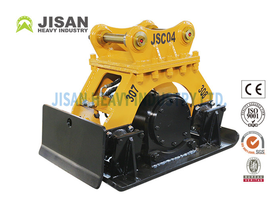 Fuel Efficient 10kn Hydraulic Compactor For Excavator 1.2l/H Consumption