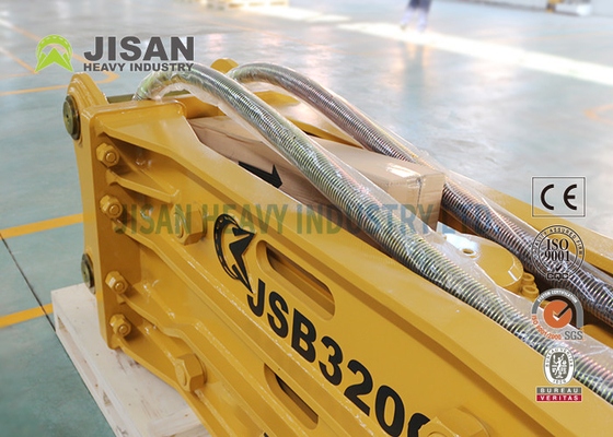 High Flow Hydraulic Rock Breaker For Heavy Duty Construction Fast And Accurate Results