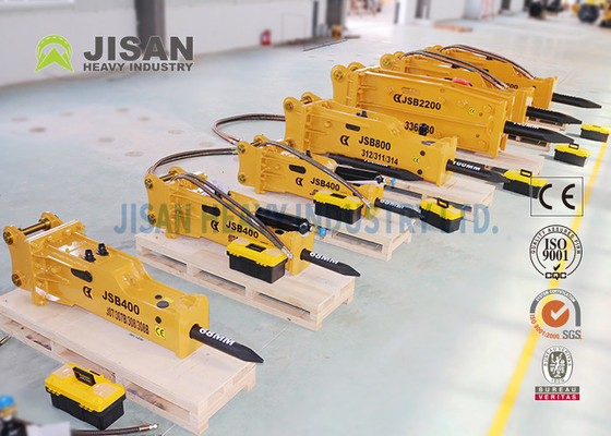 High Pressure Hydraulic Rock Breaker High Temperature With High Safety Features