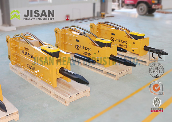 Heavy Duty Alloy Steel Excavator Rock Breaker With 1/2-5/4 Inches Hose Diameter