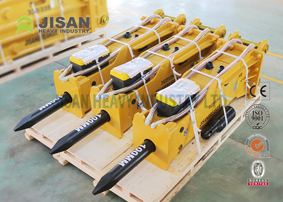 Height 2.5 Meters Excavator Rock Crusher Working Temperature -20C To +50C