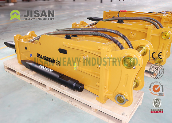 High Strength Alloy Steel Excavator Rock Crusher 1.2 Meters