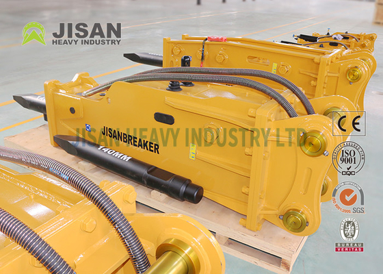 High Strength Alloy Steel Excavator Rock Crusher 1.2 Meters