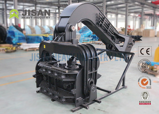 4m/Min Excavator Mounted Pile Driving Hammer Stroke 2m For Construction