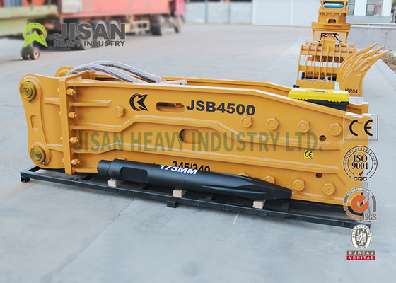 Low Noise Level 95dbA High Impact Energy Hammer Rock Breaker 200-400mm Length