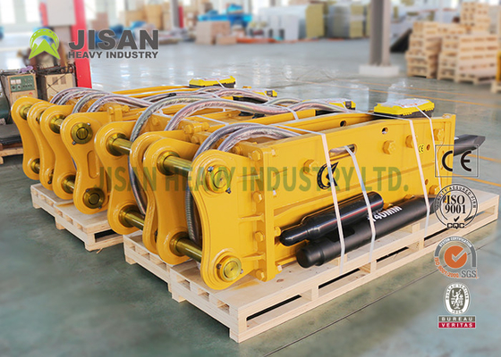 High Performance Vibration Free Hammer Rock Breaker 90Psi 15M/S2 Vibration Level