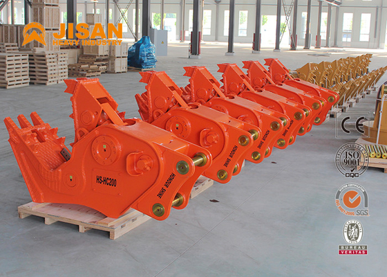 200t Cutting Force Hydraulic Concrete Pulverizer 50mm Cutter Height