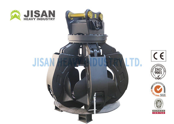 High Durability And Strength 15-60 Suit Excavator Grapple For Construction Industry