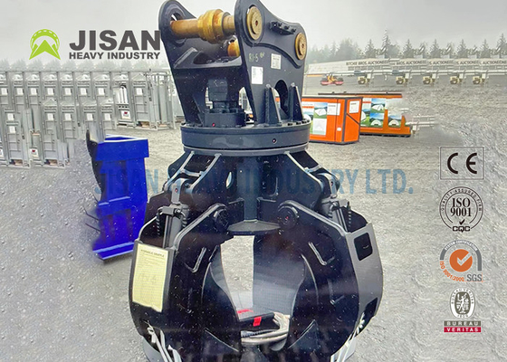 High Durability And Strength 15-60 Suit Excavator Grapple For Construction Industry
