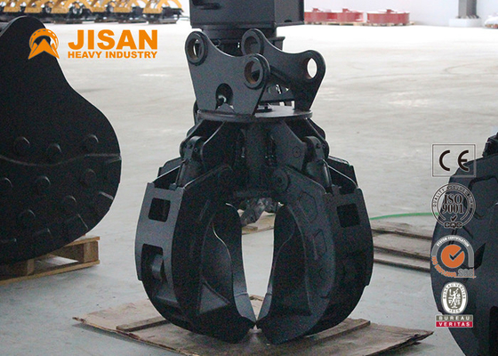 High Durability And Strength 15-60 Suit Excavator Grapple For Construction Industry