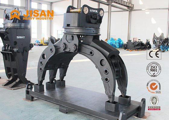 1.2m Ergonomic Excavator Hydraulic Rock Grab 100Kg Weight