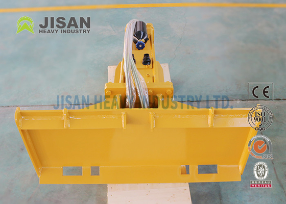 6" Steel Skid Steer Loader Hammer With 1200Bpm Impact Frequency