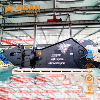 70ton Excavator Scrap Cutting Hydraulic Shears For Steel Structure Demolition Single Cylinder