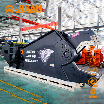 Hydraulic Metal 50 Ton Excavator Rotating Shears Fortress For Dismantling Construction Tools