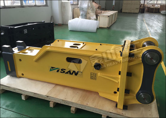 140mm Chisel Hydraulic Rock Breaker Silence Type For  PC220 Excavator