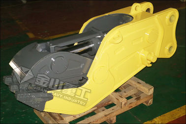 No Vibration Hydraulic Concrete Pulverizer , Volvo EC210 Concrete Crusher Attachment For Excavator