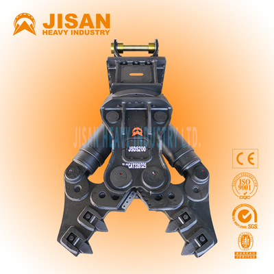 JSDS200 Excavator Stump Shear Metal Shears Attachment With Speed Valve For Fast Cycle Time