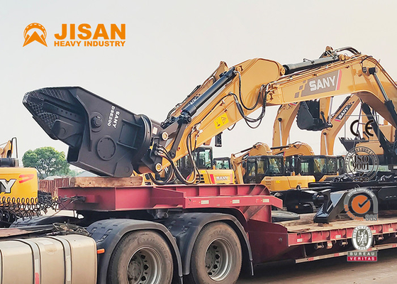 Dismantled Shears Excavator Scrap Shear For Demolition Factory Price Teyun Tycs450rt Hydraulic Shear For Car Cart Sale