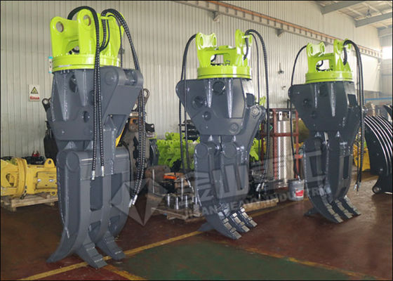  PC200 PC210 Steel Plate Excavator Rock Grab