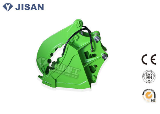 Hydraulic Thumb Excavator Grab Bucket ,  Backhoe Clamp Bucket Suit  PC45 PC50 PC60