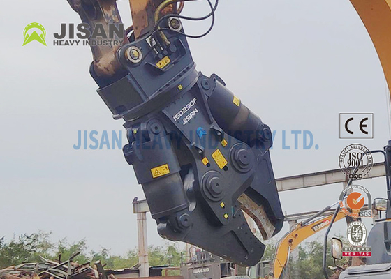 JSD280F Excavator Metal Shears Simple Head Adjustment for Maximum Efficiency in Recycling Concrete Material
