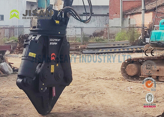 JSD280F Excavator Metal Shears Simple Head Adjustment for Maximum Efficiency in Recycling Concrete Material
