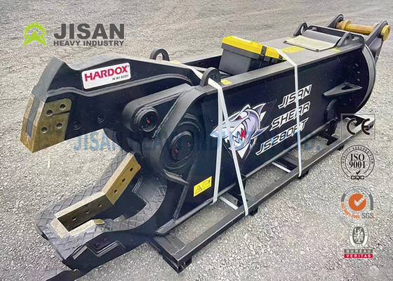 Teyun Tycs450rt Hydraulic Shear Durable Excavator Metal Shears for Scrap Material Cutting and Recovery on Industrial Demolition Sites
