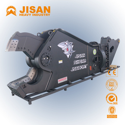 Quick And Easy Blade Replacement Scrap Material Cutting And Recovery With Teyun Tycs450rt Hydraulic Shear For Excavators