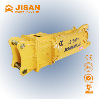 Quick And Easy Blade Replacement Scrap Material Cutting And Recovery With Teyun Tycs450rt Hydraulic Shear For Excavators