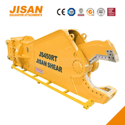 Quick Blade Replacement Scrap Material Cutting And Recovery With Teyun Tycs450rt Excavator Metal Shears